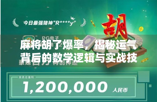 麻将胡了爆率，揭秘运气背后的数学逻辑与实战技巧