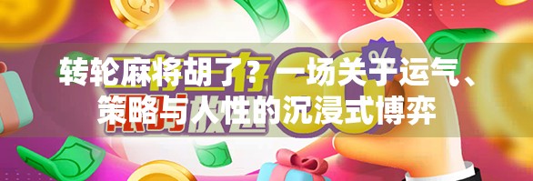转轮麻将胡了？一场关于运气、策略与人性的沉浸式博弈