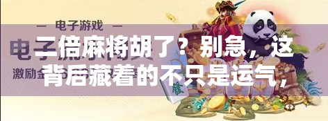 二倍麻将胡了？别急，这背后藏着的不只是运气，还有你忽略的底层逻辑！