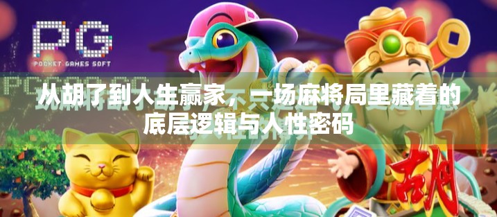 从胡了到人生赢家，一场麻将局里藏着的底层逻辑与人性密码