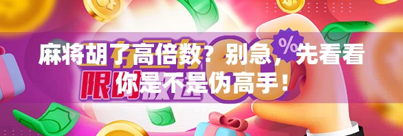 麻将胡了高倍数？别急，先看看你是不是伪高手！
