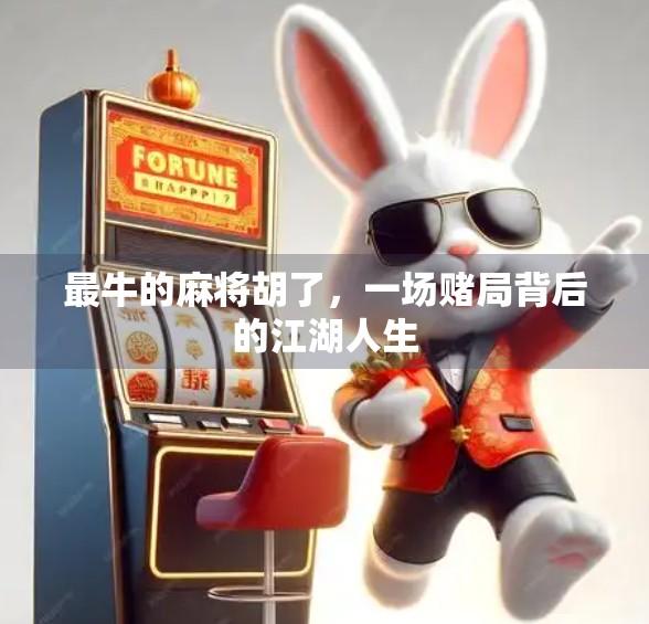 最牛的麻将胡了，一场赌局背后的江湖人生