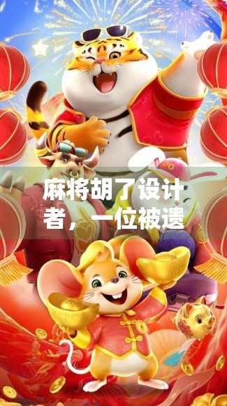 麻将胡了设计者，一位被遗忘的天才，如何用一张牌改变中国人的娱乐方式？