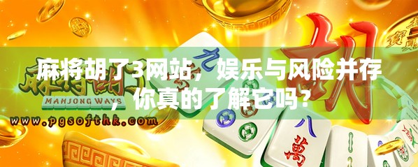 麻将胡了3网站，娱乐与风险并存，你真的了解它吗？