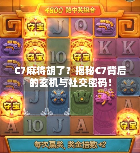 C7麻将胡了？揭秘C7背后的玄机与社交密码！