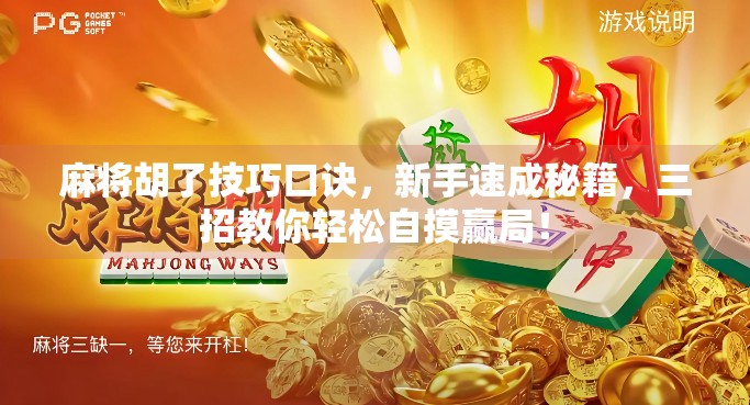 麻将胡了技巧口诀,新手速成秘籍,三招教你轻松自摸赢局!