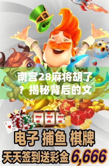 南宫28麻将胡了？揭秘背后的文化密码与社交魔力